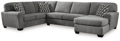 Seccional de 3 piezas con chaise longue Birkdale Court