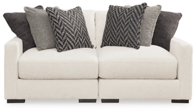 Loveseat seccional de dos piezas Elissa Court