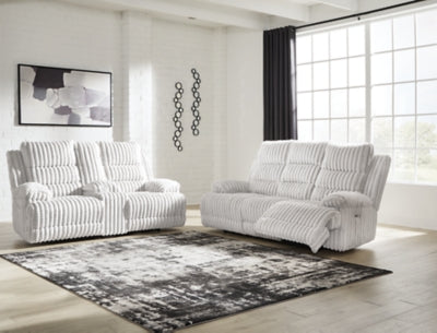 Technique Power Reclining Sofa and Loveseat