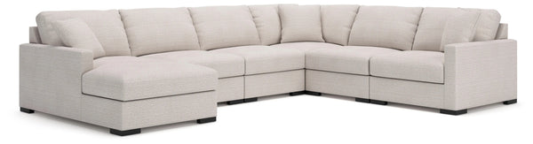 Omaha by Ashley 6-Piece Sectional with Storage Chaise