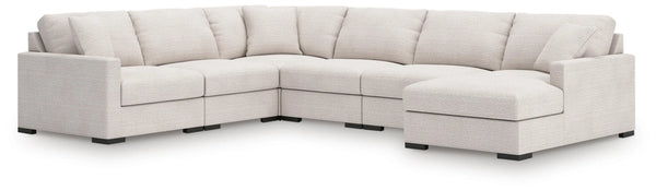 Omaha by Ashley 6-Piece Sectional with Storage Chaise