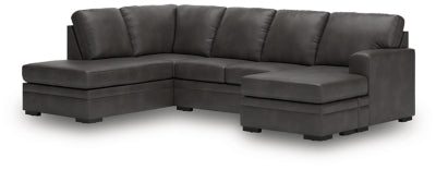 Seccional de 2 piezas con chaise longue Dara Park