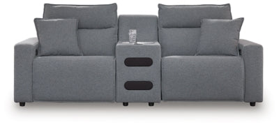 Seccional reclinable eléctrico Modmax II de 3 piezas con consola de audio