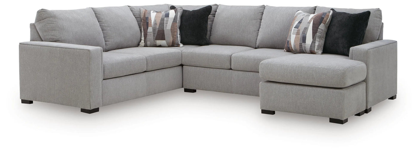 Seccional de 2 piezas con chaise longue Lakepoint