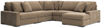 Seccional Calden de 5 piezas con chaise longue