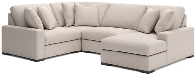 Calden 4-Piece Sectional with Chaise
