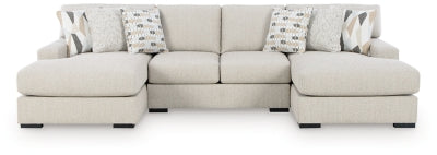 Seccional de 3 piezas con chaise longue doble Laurelgrove
