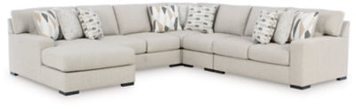 Seccional Laurelgrove de 5 piezas con chaise longue