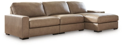 Seccional Veronella de 3 piezas con chaise longue