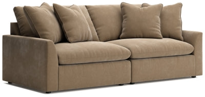 Loveseat seccional de dos piezas Whitehaven