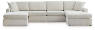 Seccional Modmax de 4 piezas con chaise longue