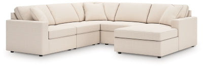 Seccional Modmax de 5 piezas con chaise longue