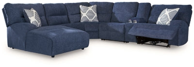 Seccional reclinable eléctrico de 6 piezas con chaise longue Acklen Place