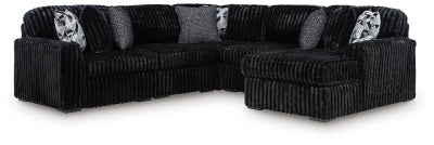 Seccional de 6 piezas con chaise longue Midnight-Madness