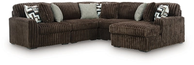 Seccional de 5 piezas con chaise longue Midnight-Madness