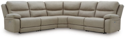 Seccional reclinable eléctrico Brannigan de 5 piezas