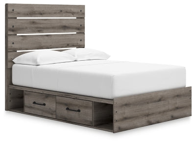 Cama de almacenamiento con paneles completos Urbanoore