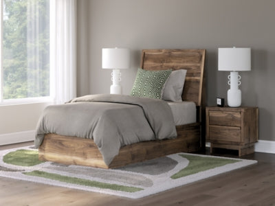 Cama individual con paneles Zadilyn