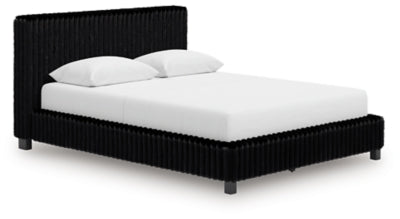 Cama tapizada Queen Birmonton