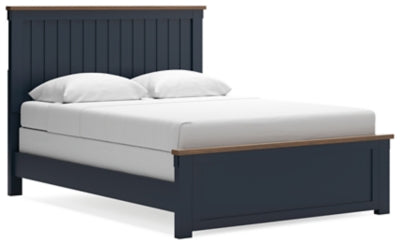 Cama Queen con paneles Landocken