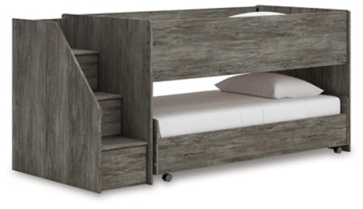 Cama alta individual sobre individual Frandern