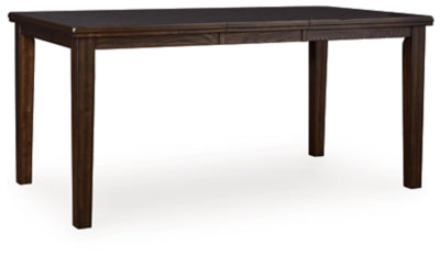 Mesa extensible de comedor Haddigan de altura de mostrador