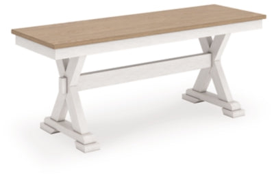 Banco de comedor Westlinport de 48"