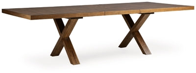 Mesa extensible de comedor Steenlage