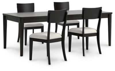 Portdown Extension Dining Table and 4 Chairs