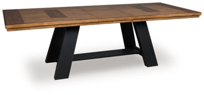 Mesa extensible de comedor Chadworth