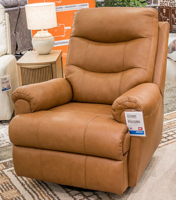 Sillón reclinable giratorio Dolinger