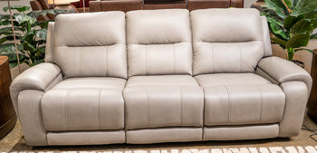 Trendsetter Power Reclining Sofa with Audio Seating