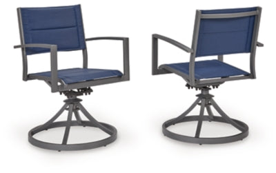 Silla giratoria para exteriores Point Bonita (juego de 2)
