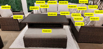Cojín de asiento Brook Ranch