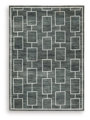 Alfombra lavable Elderland de 1,5 x 2,1 m