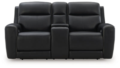 Loveseat eléctrico reclinable 5Z-Relaxation con consola