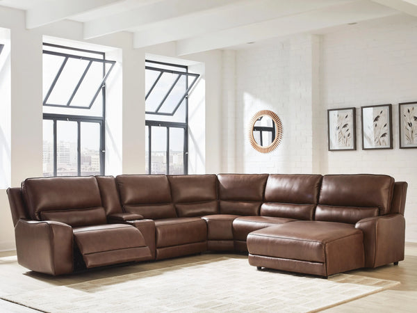 Silverbrooke 6-Piece Power Reclining Sectional with Chaise