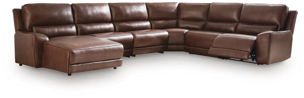 Silverbrooke 6-Piece Reclining Sectional with Chaise