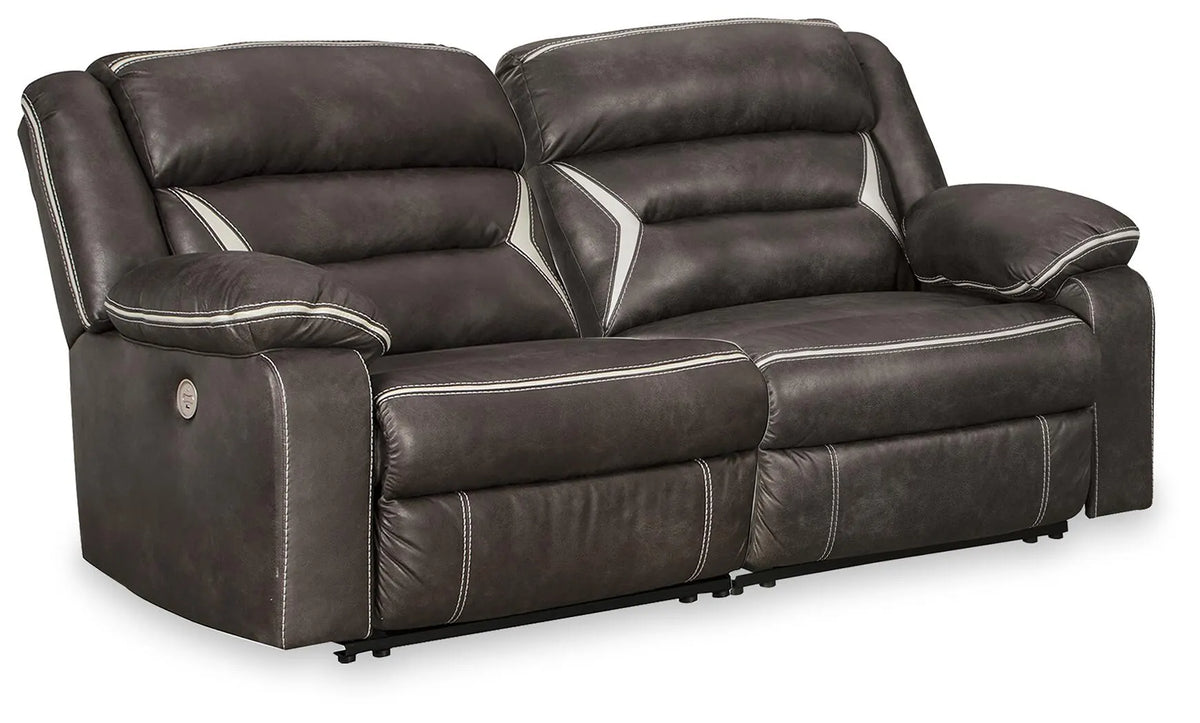 Kincord 2-Piece Power Reclining Sectional Loveseat - Midnight