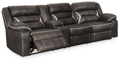 Kincord 2-Piece Power Reclining Sectional Sofa - Midnight
