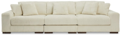 Lindyn 3-Piece Sectional Sofa - Ivory