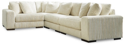 Lindyn 4-Piece Sectional - Ivory