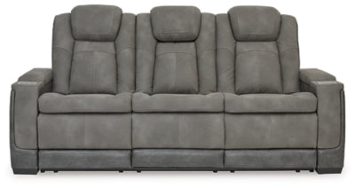 Next-Gen DuraPella Power Reclining Sofa - Slate
