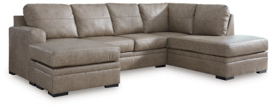 Seccional de 2 piezas con chaise longue Amuleto