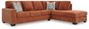 Seccional de 2 piezas con chaise longue Aviemore