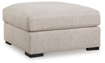 Ballyton Oversized Accent Ottoman - Sand