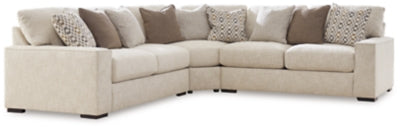 Abberson 3-Piece Sectional - Oatmeal