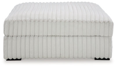 Stupendous Oversized Accent Ottoman - Alloy