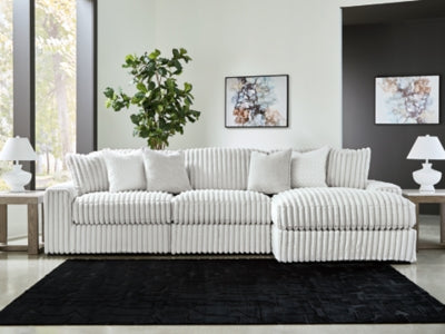 Stupendous 3-Piece Sectional with Chaise