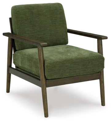 Bixler Showood Accent Chair - Olive